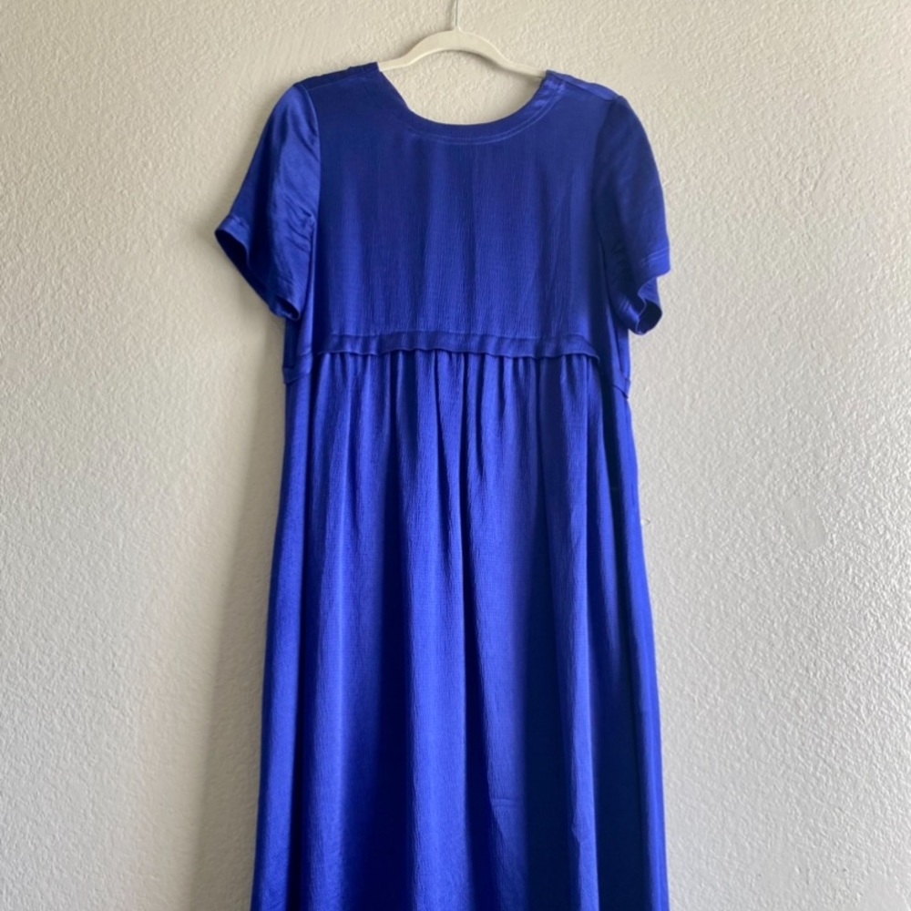 Midi majestic purple dress